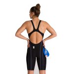 Women's Powerskin Carbon Core FX Open Back Kneeskin