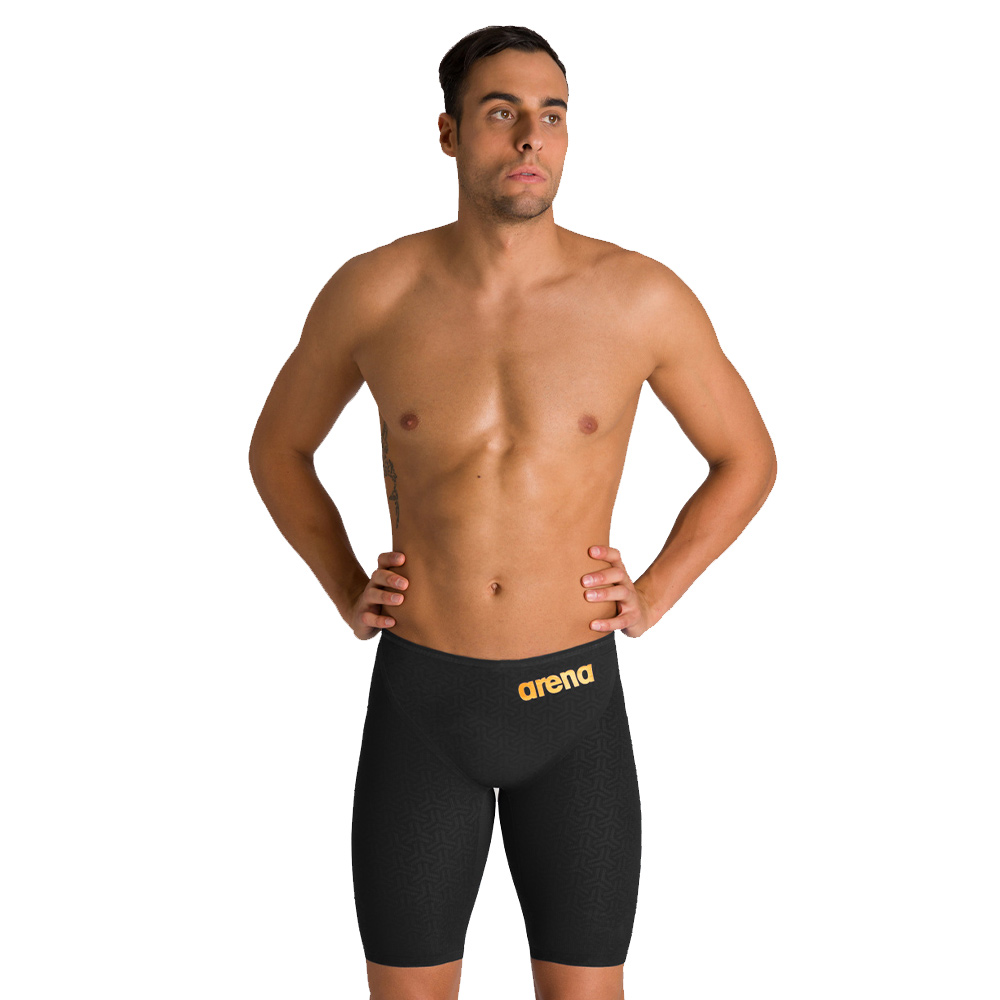 Men's Powerskin Carbon Glide Jammer Black Gold