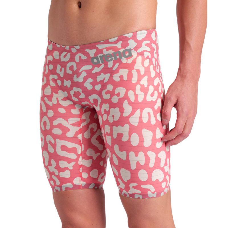 Men's Powerskin Carbon Air² Jammer - Limited Edition Leopard Geranium