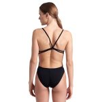 Women's Multi Stripes Lace Swimsuit