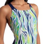 Women's Zebra Stripes Swim Pro Swimsuit