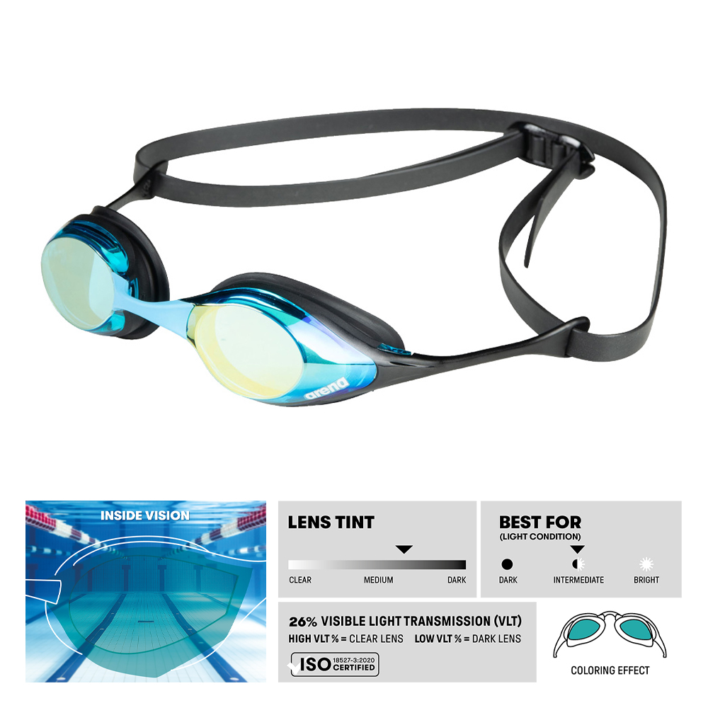 Cobra Original Swipe Mirrored Goggles