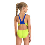 Girls' Team Solid Swim Tech Swimsuit