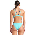 Women's Solid Tech Back Swimsuit