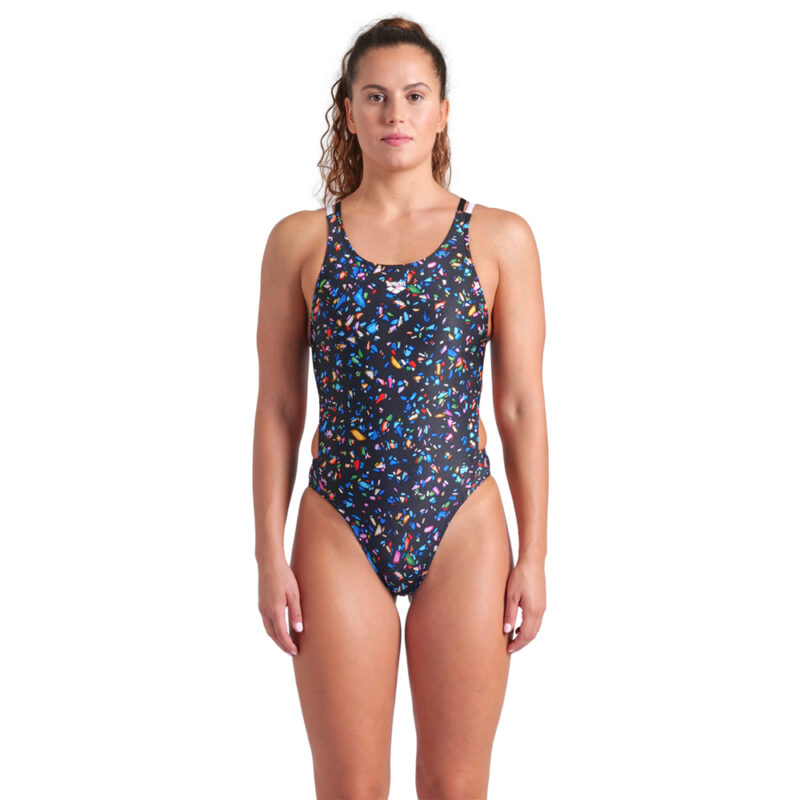 Women’s Confetti Swim Tech Swimsuit