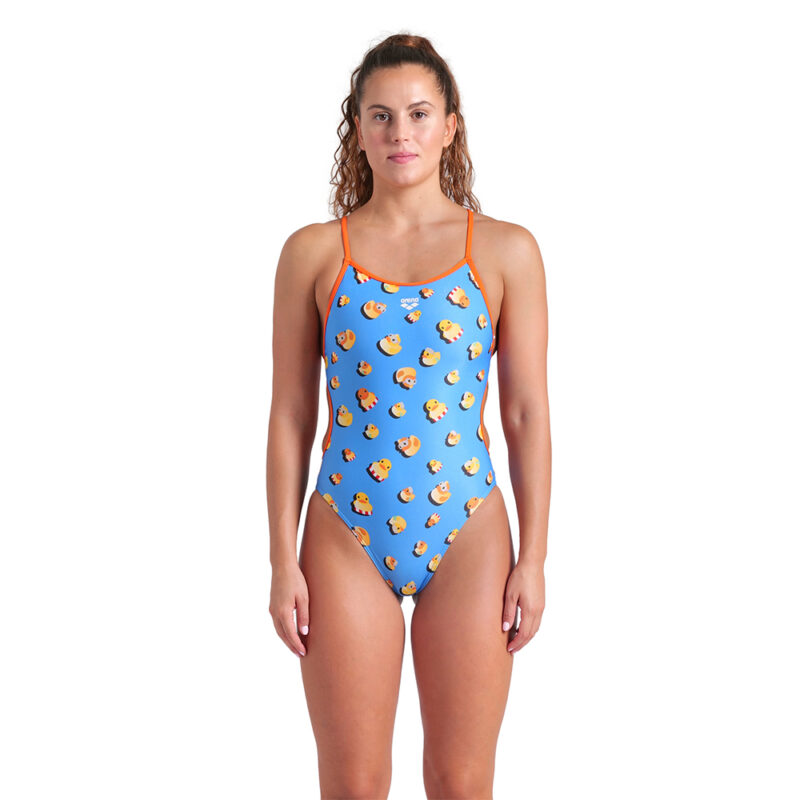 Women's Ducks Lace Back Swimsuit