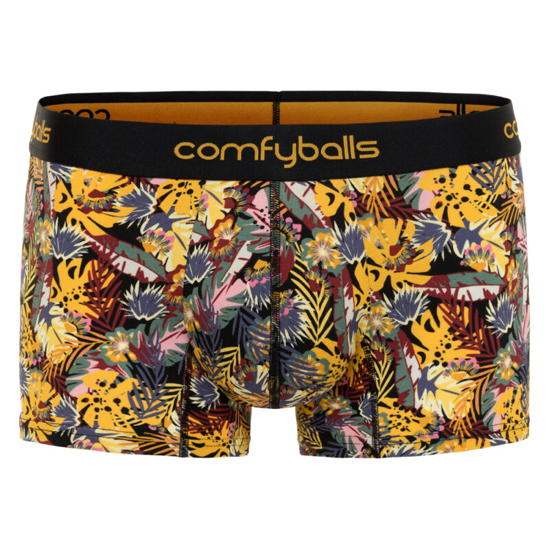 Cotton Regular Black Jungle Boxer
