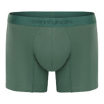 Comfyballs Cotton Long Ghost Moss Boxer Front