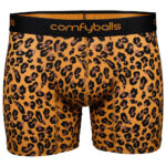 Comfyballs Cotton Long Leopard Boxer