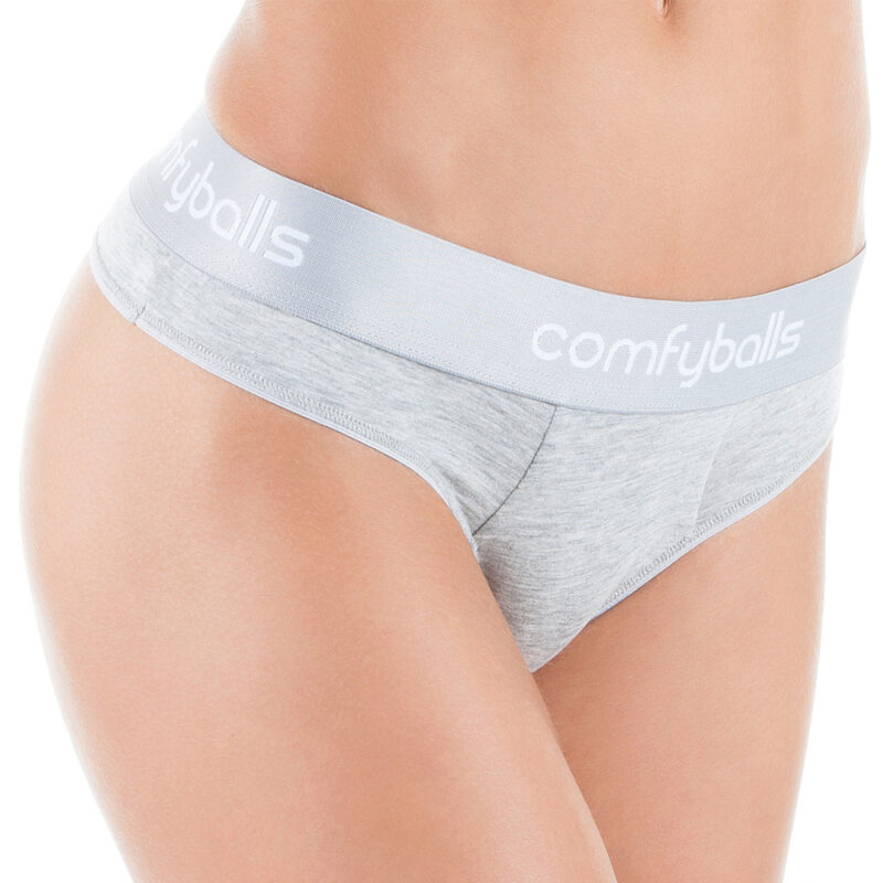Women's String Wood Grey (2 Pack) Front