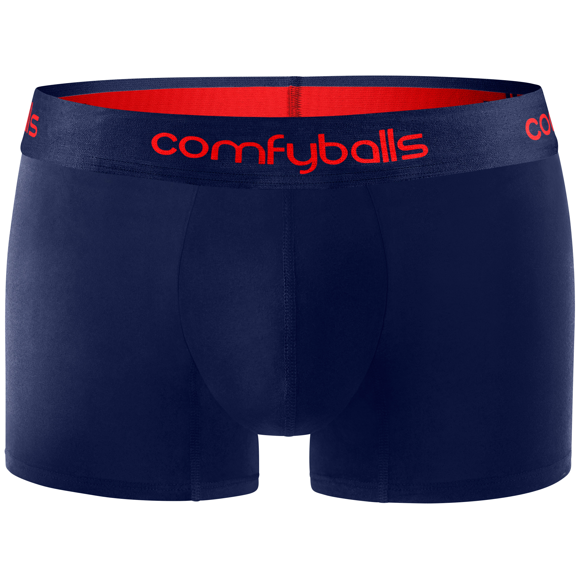 Performance Regular Navy/Red Boxer Front