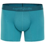 Performance Long Blue Boxer Front
