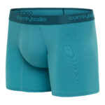 Performance Long Blue Boxer Side