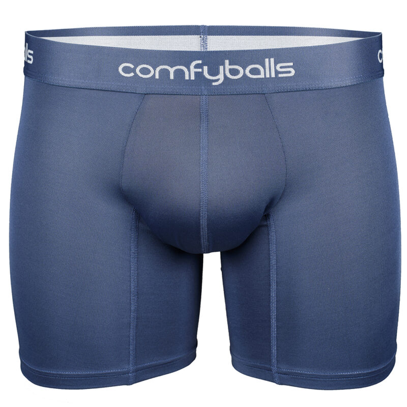 Comfyballs Performance Long Dusty Blue Boxer