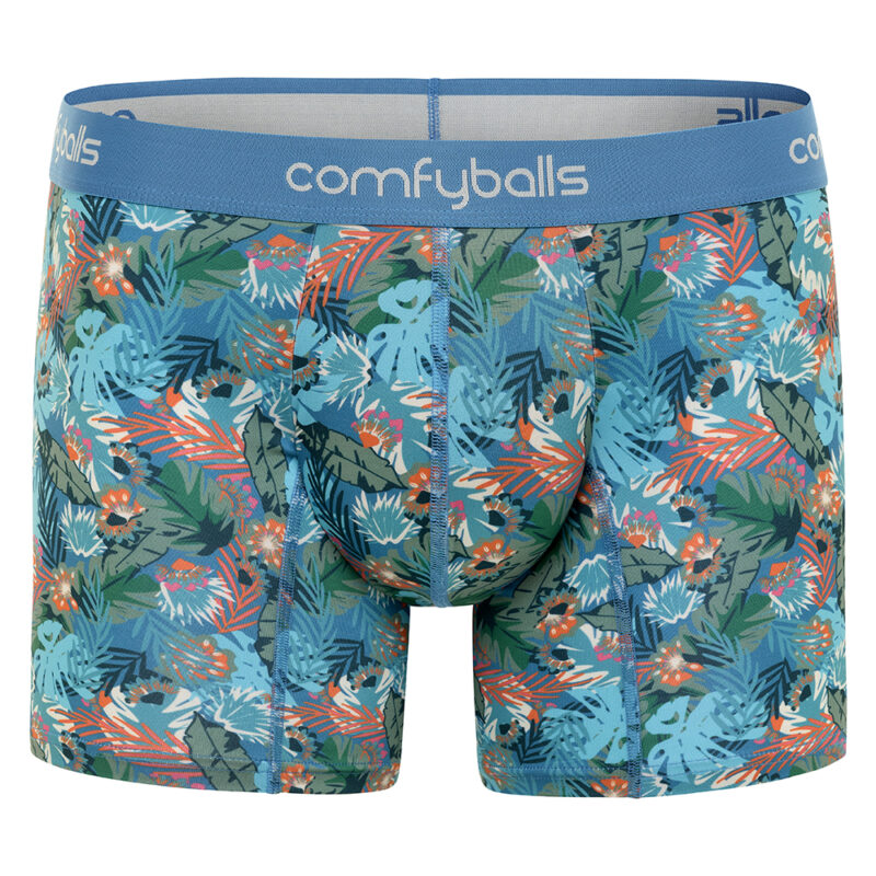 Performance Long Blue Jungle Boxer