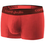 Comfyballs Performance Superlight Regular Plasma Red Boxer Side