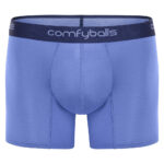 Comfyballs Performance Superlight Long Ocean Blue Boxer Front