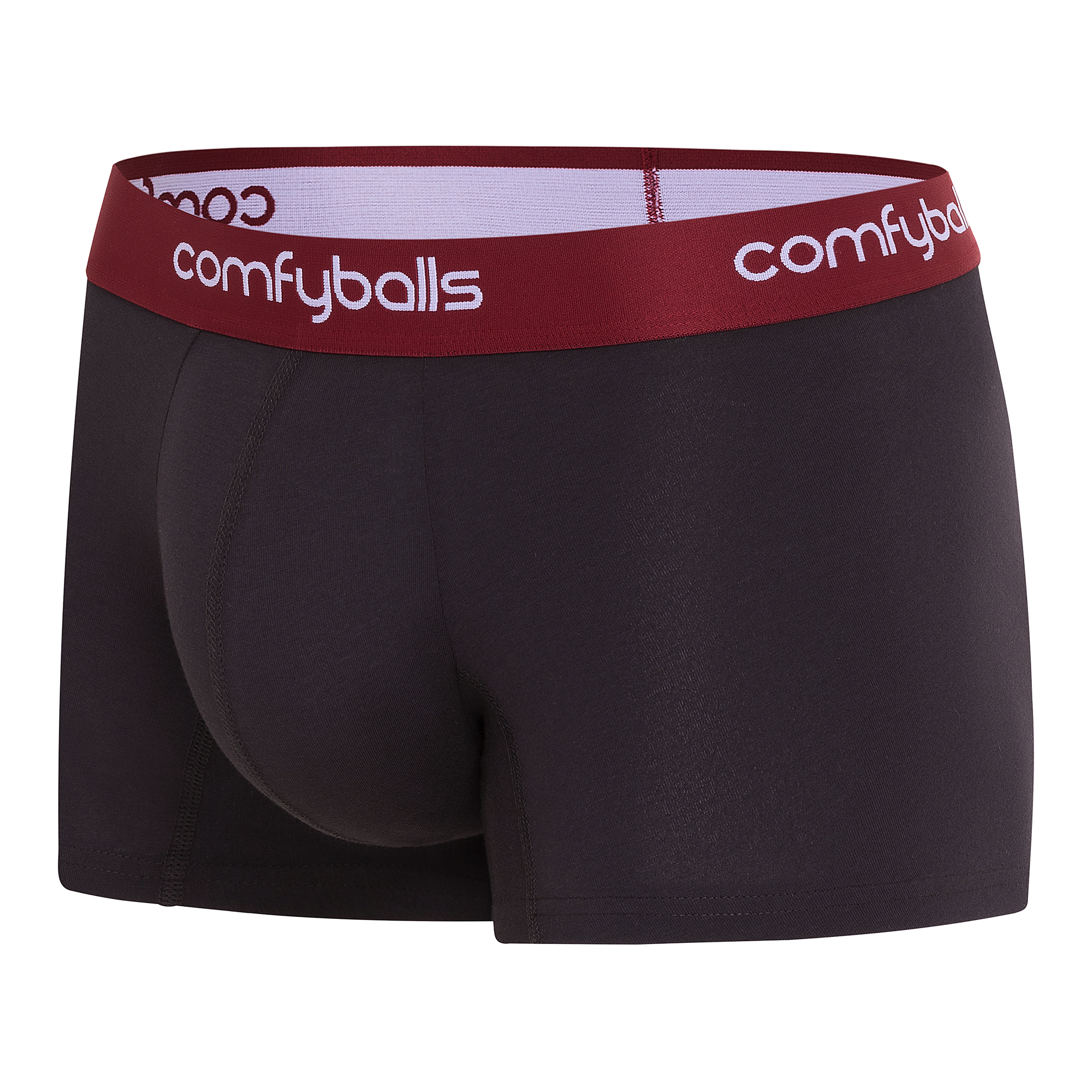 Comfycel Regular Charcoal Red Boxer Side