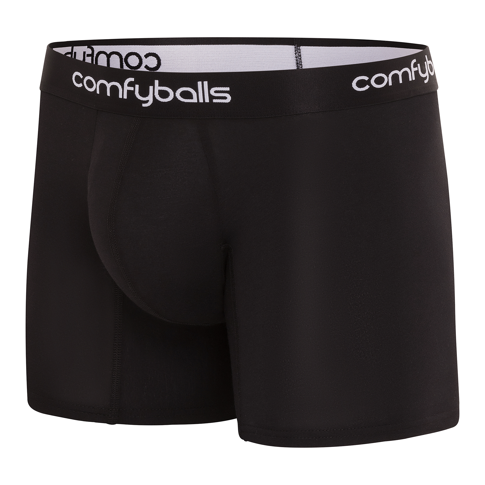 Comfycel Long Black White Boxer Side