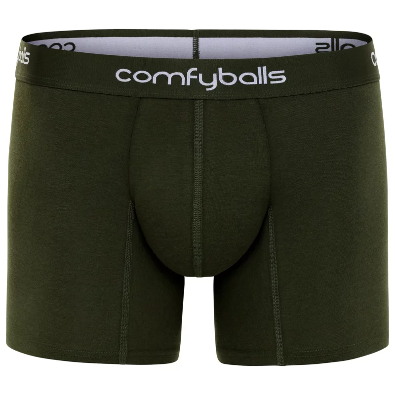 Comfycel Long Green Boxer Front