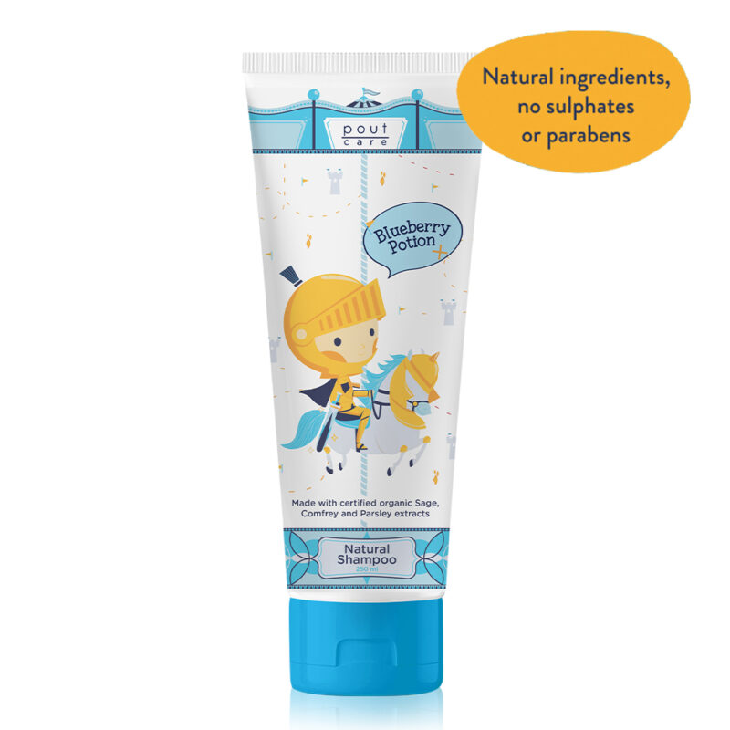 pout's Blueberry Potion Natural Shampoo