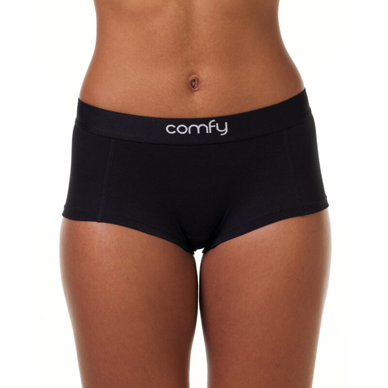 Women's Comfycel Black Hipster Front