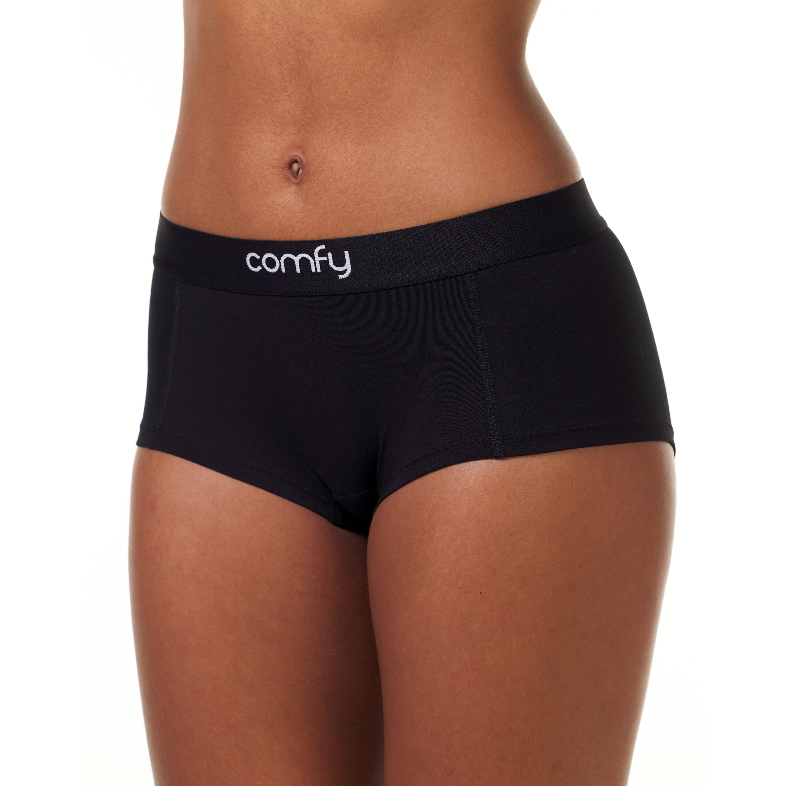 Women's Comfycel Black Hipster Side
