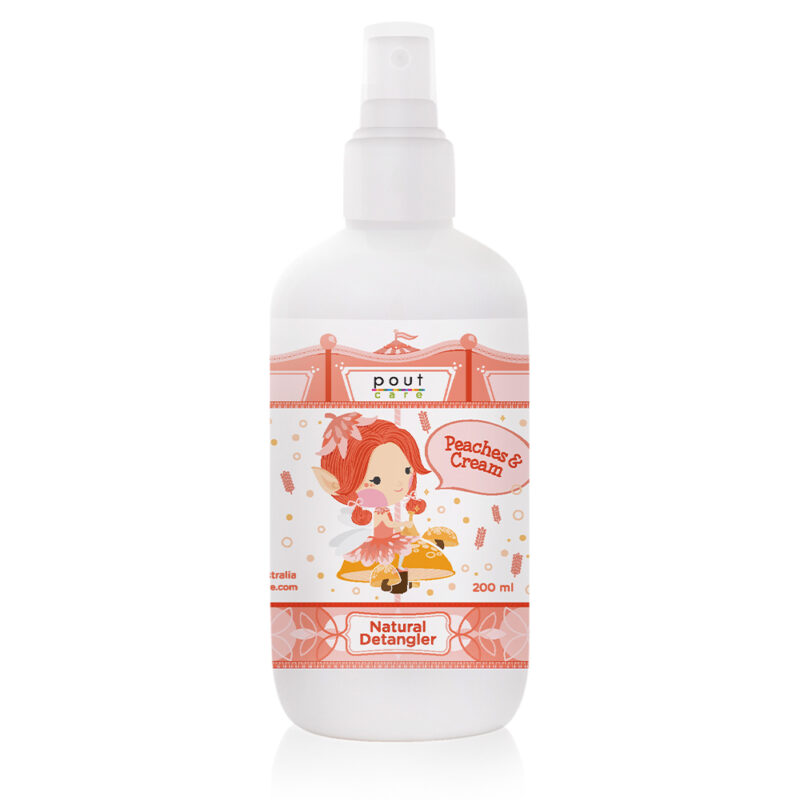 pout's Peaches & Cream Natural Detangler