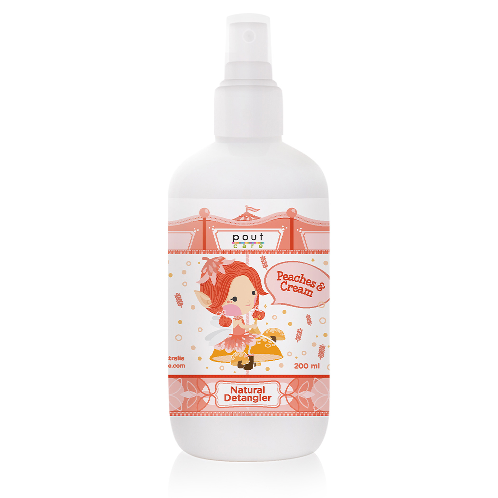 pout's Peaches & Cream Natural Detangler