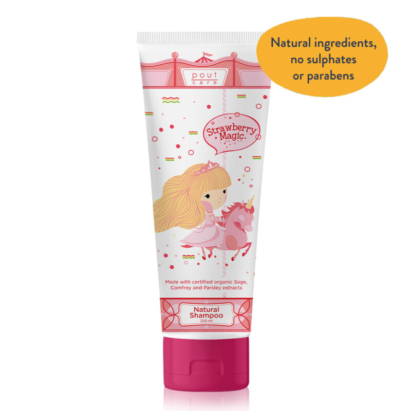 pout’s Strawberry Magic Natural Shampoo
