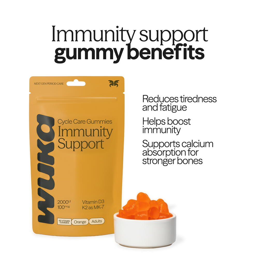 WUKA Easy Chew Vitamin D3 + K2 Gummies WUKA Easy Chew Vitamin D3 + K2 Gummies