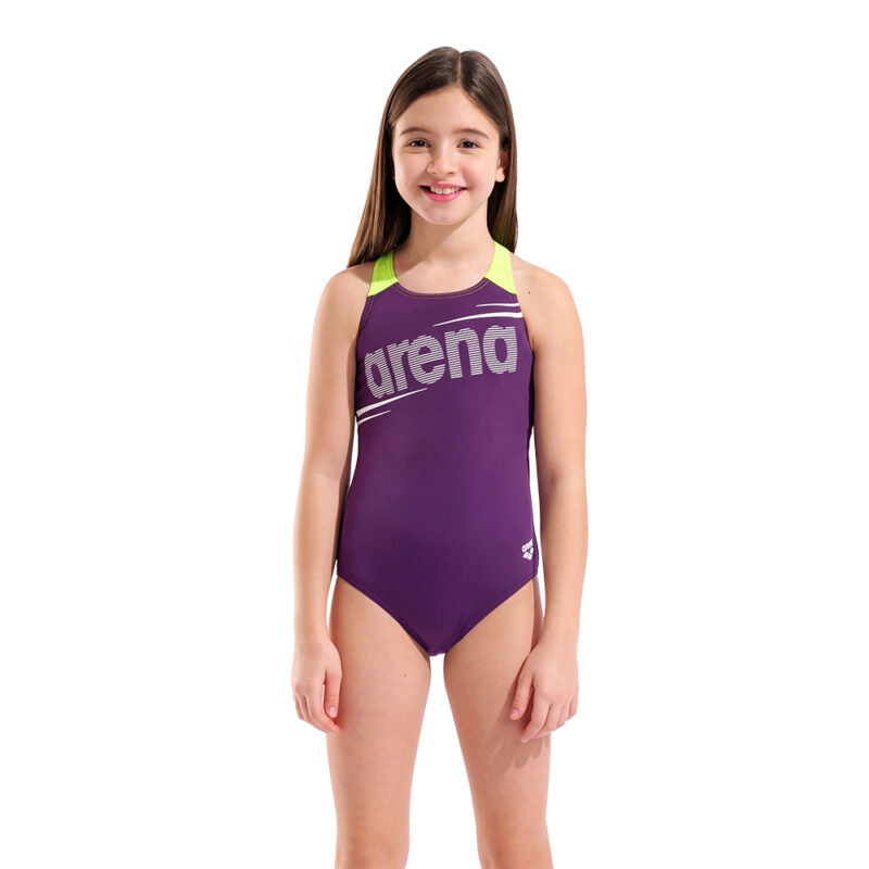 arena Girl's Bold V Back Swimsuit